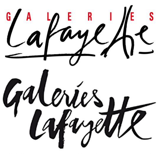 Les Galeries Lafayette s'offrent une nouvelle identité visuelle sur les  Champs-Elysées