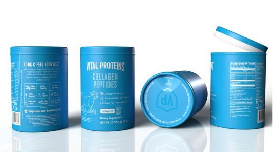 Le nouveau packaging de la marque Vital Proteins