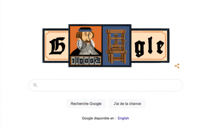 Capture d'écran Google