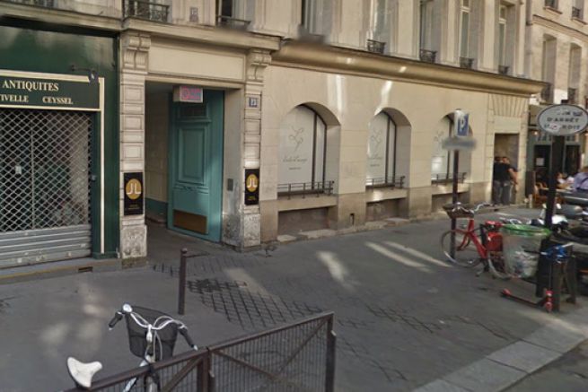 Entre de l'imprimerie Jacques London situe13 rue Grange Batelire dans le 9e arrondissement de Paris