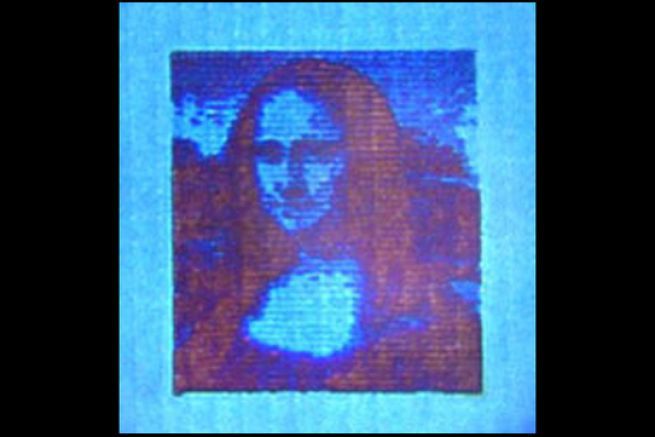 Cette Mona Lisa fait 50 micromtres de long, soit 0,05 mm !