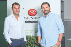 Julien et Matthieu Raynaud (de gauche  droite) co-dirigeants de l'imprimerie familiale depuis 2008.