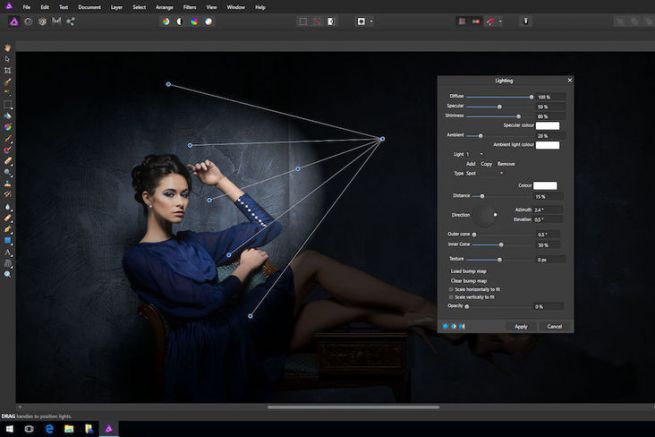 Affinity Photo prend son envol sur Windows