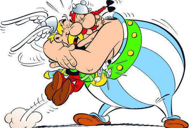 Les Origines D Asterix Et Obelix Sont Typographiques