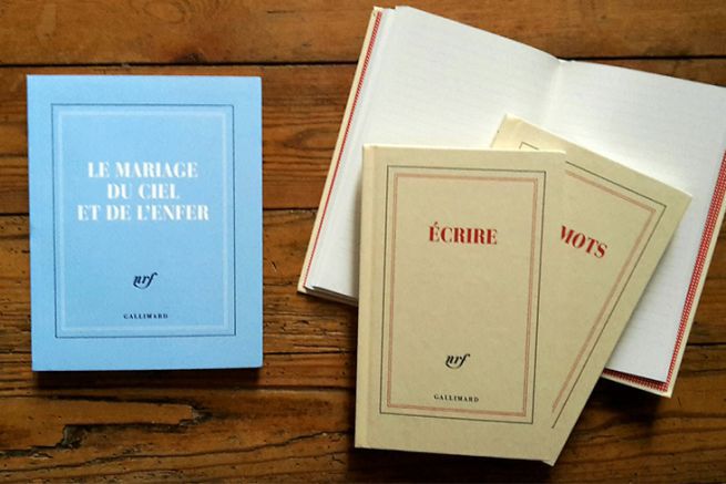 Écrire » (carnet rigide ligné de papeterie) - Galerie Gallimard