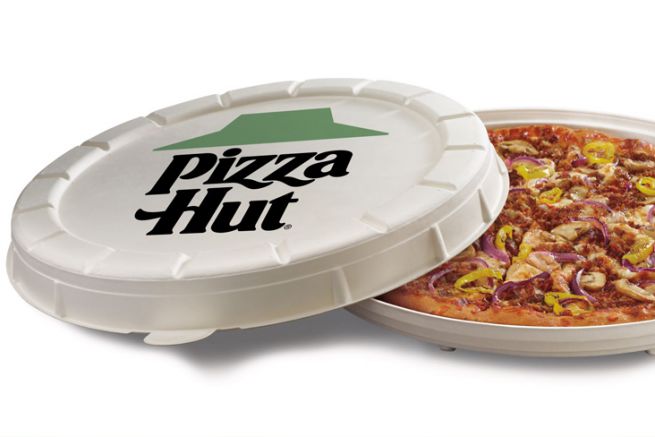 Pizza Hut teste la boite à pizza ronde
