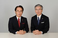 Kouichi Tamai, prsident du conseild'administration ( gauche) et Hisanori Makaya, CEO de Fujifilm Business Innovation.