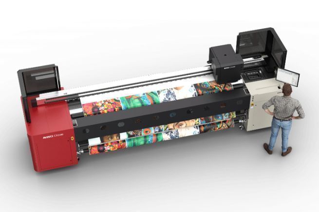 L'Avinci CX3200 d'Agfa, la nouvelle imprimante à sublimation pour la  signalétique souple textile