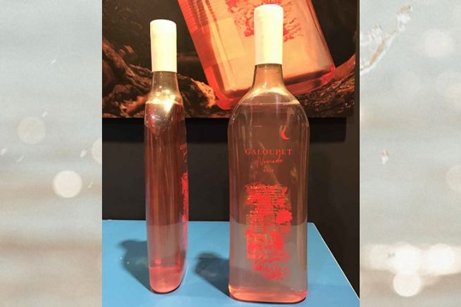 Packaging vins et spiritueux : le Château Galoupet créé l'événement avec sa  bouteille en plastique