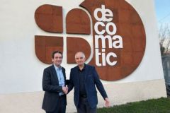 Isidore Leiser, PDG de Stratus Packaging, et Jean-Luc Allgre, PDG de Dcomatic