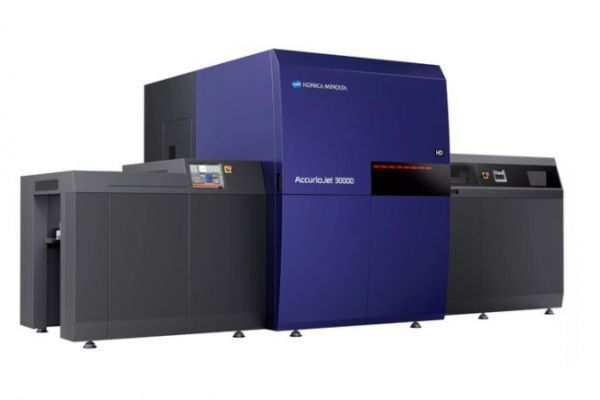 Konica Minolta annonce l'AccurioJet 30000, sa nouvelle presse B2+ UV à jet d'encre