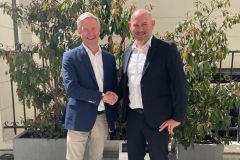 Signalétique : naissance d'un nouveau groupe à 35 millions d'euros entre Bretagne et Provence Patrick Floren, président de Semios, et Sébastien Trautmann, président d'Oxysign