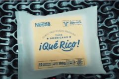 Capture cran de la vido Self Packing Cheese Nestl d'Ogilvy Colombia