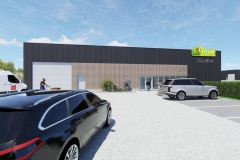 Le futur btiment d'Imprimerie Rou