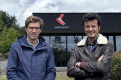 Les nouveaux dirigeants de Cartoffset, Rmy You  gauche et Grgoire Dirou  droite