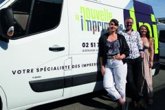 Amandine Roux, Rmi Foret et Sverine Durot