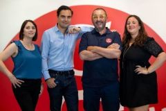 Lina Rizk, Nicolas Rouger, Dominique Goubault et Marine Ravanne