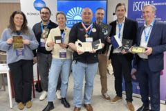 Les laur�ats avec une partie du jury