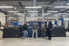 Cathy, �ric et R�mi Faraill et Nicolas Hirchwald de Konica Minolta