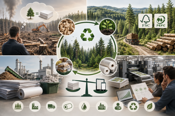 Mythe 1 : Le papier détruit il vraiment les forêts ? Les données qui bousculent les idées reçues