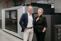 Robert et Daniela Klampfer, dirigeants de Klampfer Druck