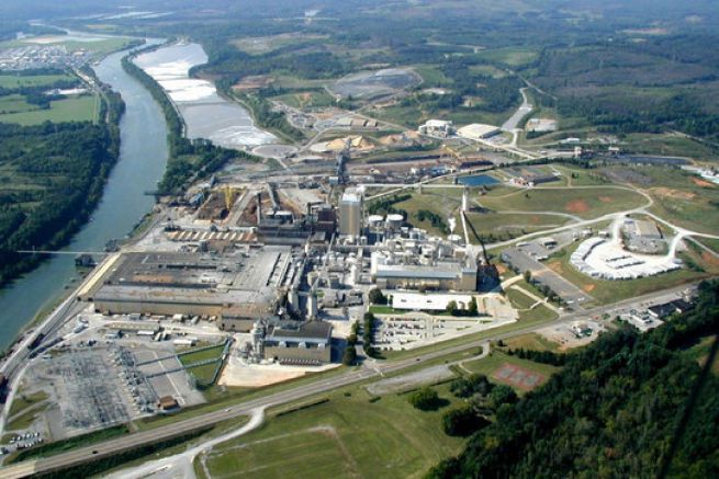 L'usine Calhoun de Résolu est située au Tennessee, aux Etats-Unis.