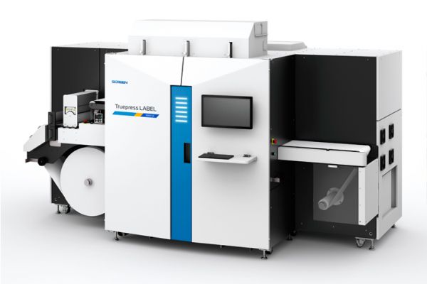 Presse jet d'encre UV Truepress Label 350UV SAI S de Screen