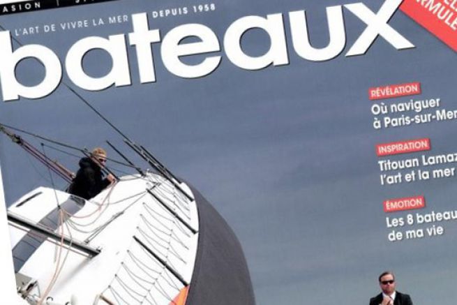 Couverture de la nouvelle formule de Bateaux Magazine