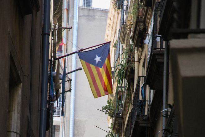 Drapeau catalan.