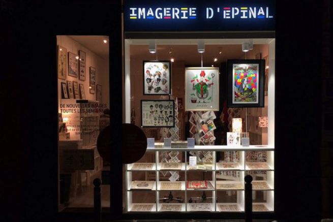 Boutique phmre de l'Imagerie d'Epinal  Paris en 2016