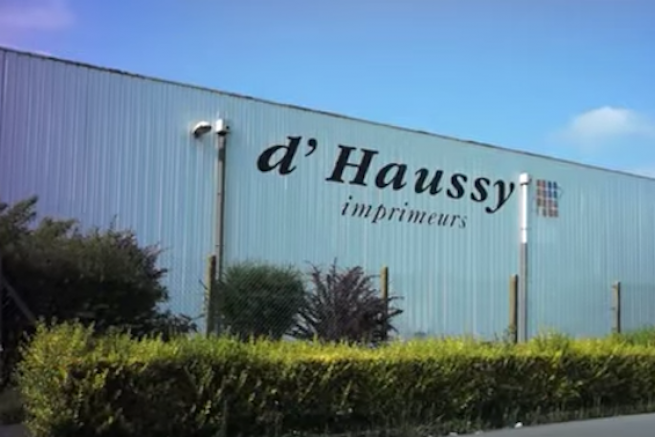 L'imprimerie D'Haussy a t place en redressement judiciaire le 27 juillet 2016.