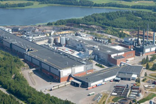 L'usine Sappi de Kirkniemi en Finlande
